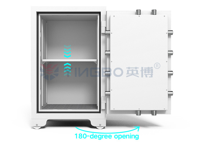 H780mm Fireproof Safe Box Solid Steel Latches Fire rating 30-120mins