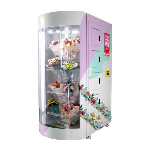 Automatic Winnsen Flower Vending Machine Cooling Locker Smart