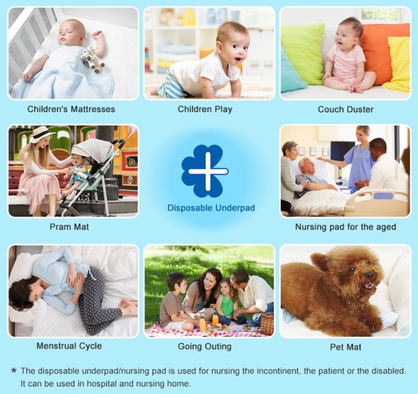 Breathable Disposable Underpads