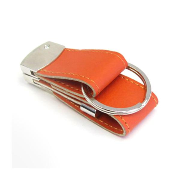 USB Leather Pen Drive 2GB 4GB 8GB with Logo-Printing