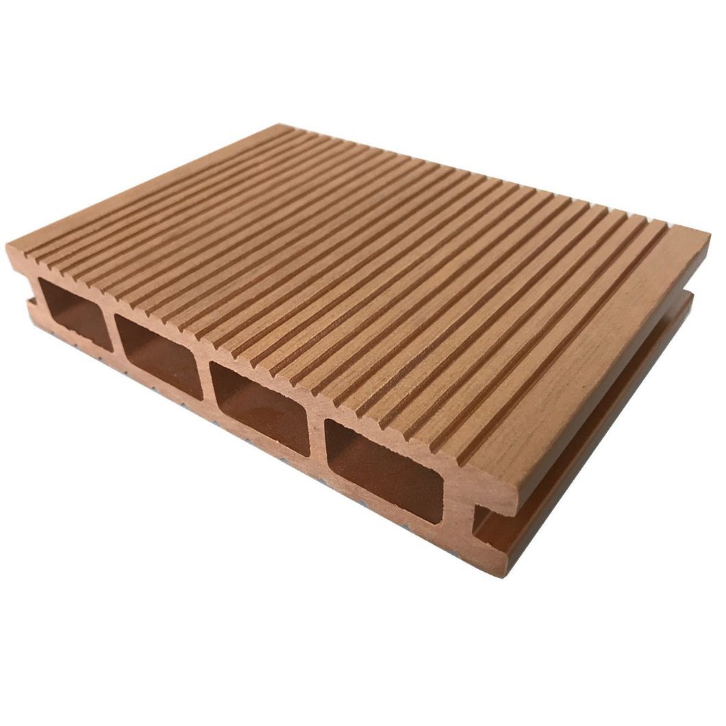Waterproof Outdoor Wood Plastic Compositewpc Decking for Deoration (HS150*25-A)