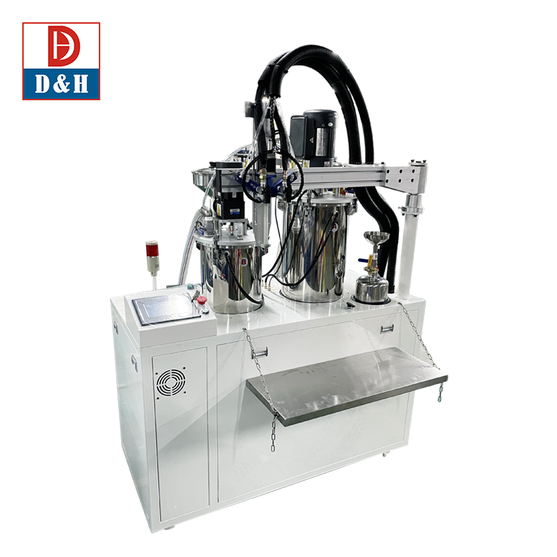 High Precision Glue-Out 0.5-12g/s Two Component Liquid Mixing Epoxy Dispenser Design