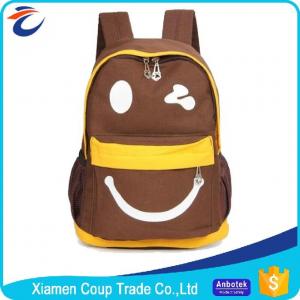 China Multifunction Primary School Bag Kids Nylon Backpack Custom Logo Print on sale