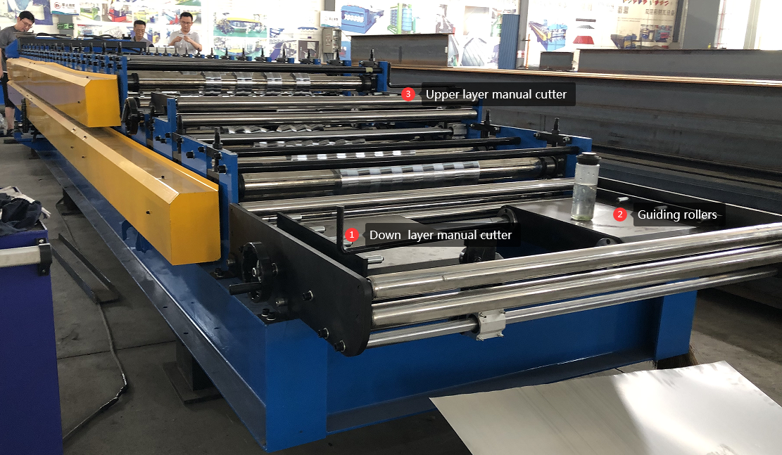 Leveling machine