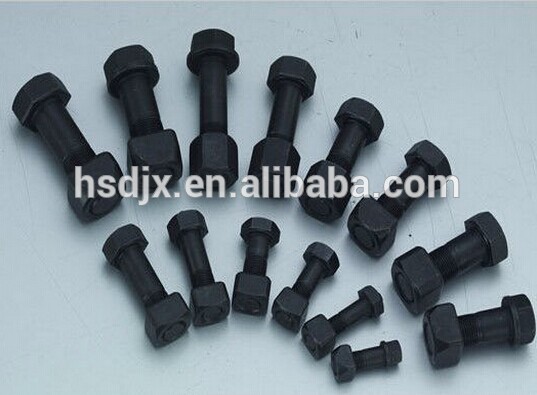 12.9 Strong Excavator track link Bolt and nut / track bolt and nut/chain bolt and nut
