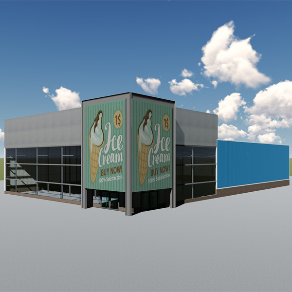 Custom Prefab Steel Structure Homes Q235 Q345B Steel Structure Shed Construction Workshop