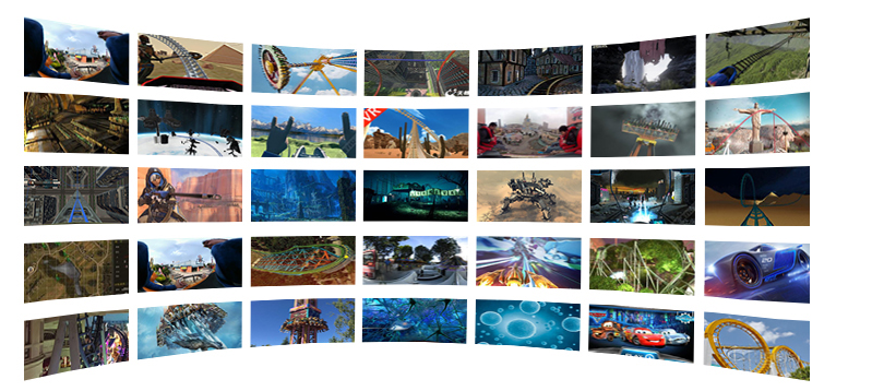 360 720 1080 Rotation 2 Seats VR Game Simulator 110V/220V/380V