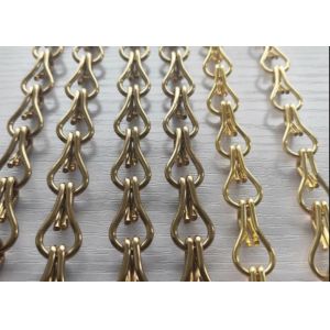 China Hanging Hook 1.6mm 1.8mm Chain Link Drapery on sale