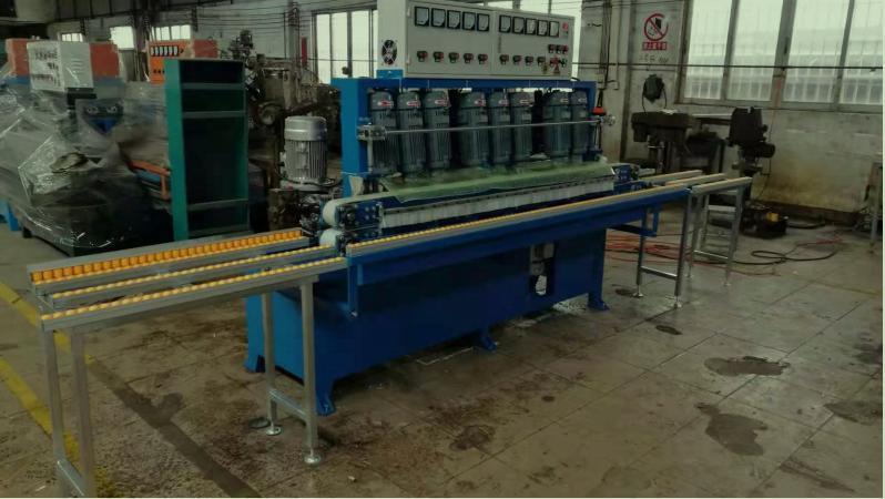 Foshan Star Horizontal 8 Motors Glass Bevel Edging Machine Glass Machinery