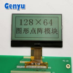 2.4 Inch LCD Screen FSTN 128x64 LCD Display Transflective 27PIN 8 Bit Parallel