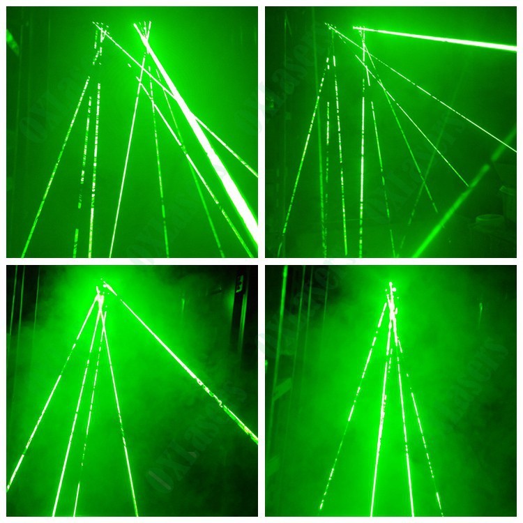 50mw Power Laser Party Light For Festival 532nm Music Show Light Up Gloves