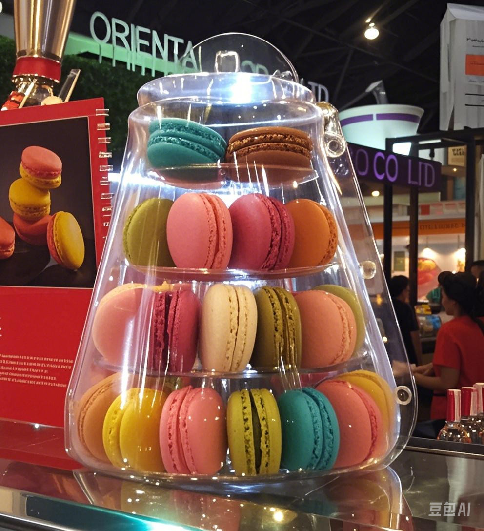 Lightweight Macaron Packaging Trays Paper Macaron Gift Boxes Easy Handling