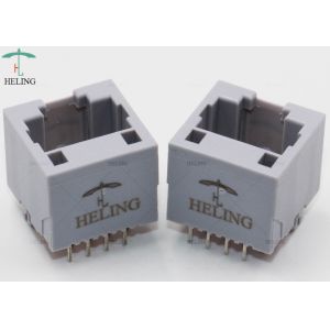 180 Degree Vertical RJ45 Lan Connector None Shielded For Network Datacom