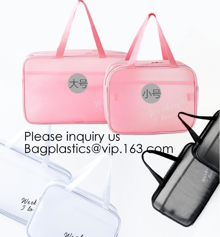 Lady'S Shell Travel Pouch Dazzle Colour Laser PVC Transparent Waterproof Cosmetic Bag,Cosmetic Makeup Bag, bagease