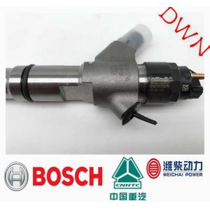 China BOSCH Common Rail system diesel fuel injector  0445120357 = VG1034080002  for HOWO  WEICHAI engine on sale