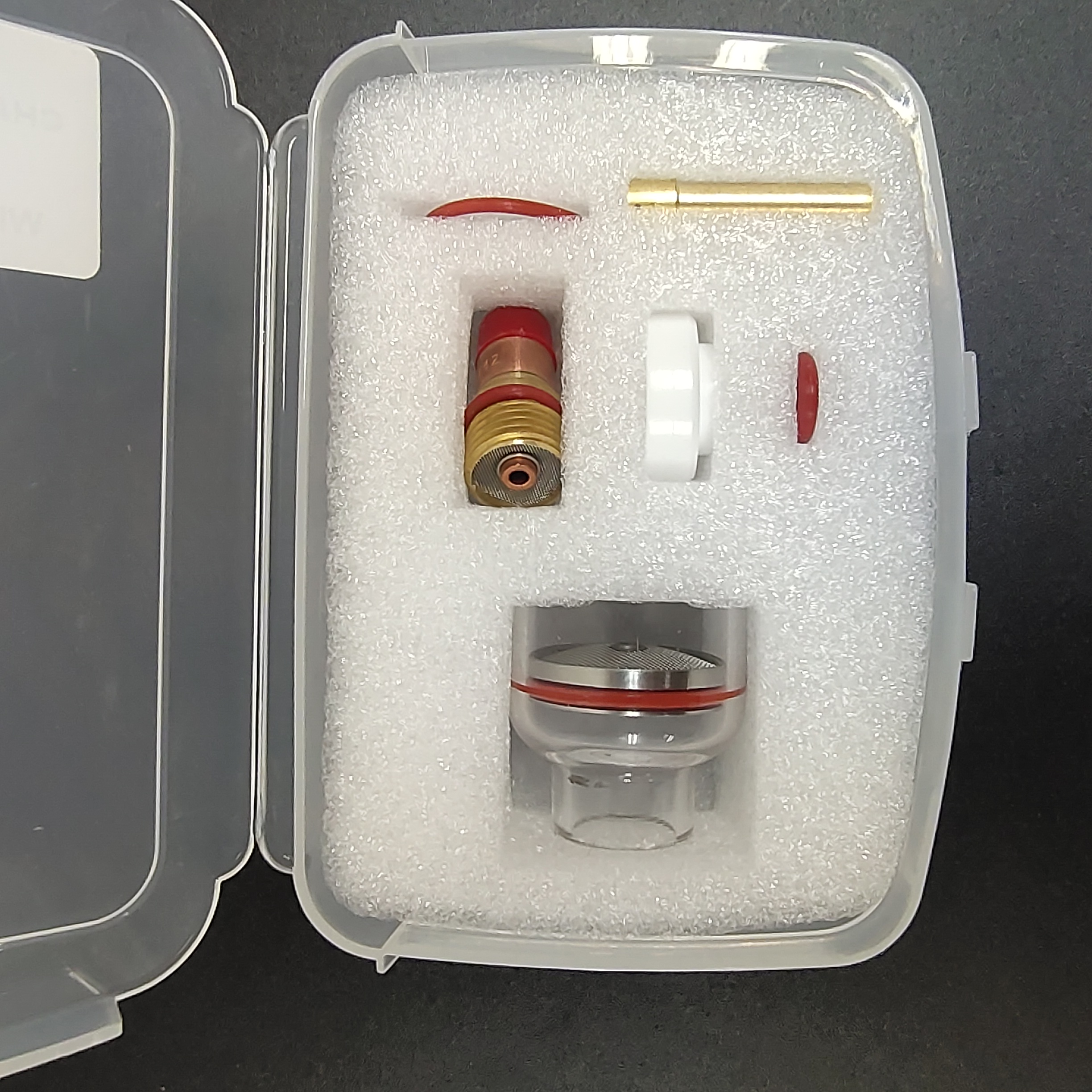 Tig Accessories WP-17 18 26 Champagne Nozzle Large Kit with Adapter 2.4mm Ceramic