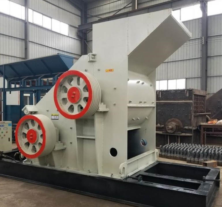 Wet Material Two Stage Non Screen Crusher Machine Two Stage Stone Crushing