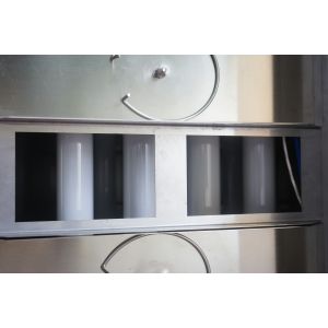 Light UV Accelerated Aging test Chamber Nichrome Heating System Environmental