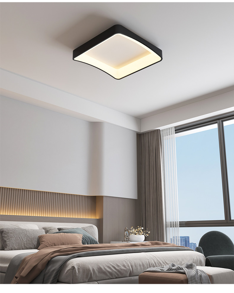 Simple Modern Bedroom Recessed indoor home decorative smart led ceiling light(WH-MA-219)