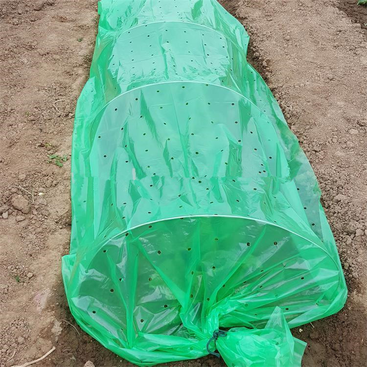 LDPE Material Sheets Large Clear Plastic Bags High Durability With Holes