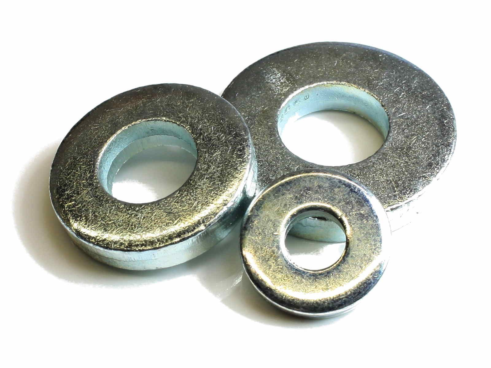 DIN 6916 Structural Washer Steel Flat Washers C45 Material Class 10 Yellow Zinc Plated