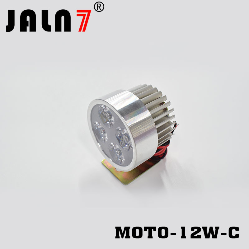 Motorcycle Headlight Led JALN7 12W Driving Lights Fog Light Off Road Lamp Car Boat Truck SUV JEEP ATV Led Light