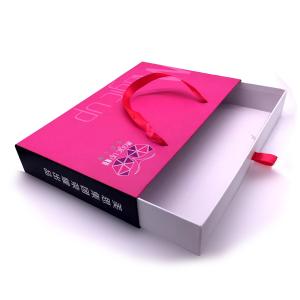  Drawer Style Underwear Packaging Box Pantone Colors Gloss Or Matt Lamination Manufactures