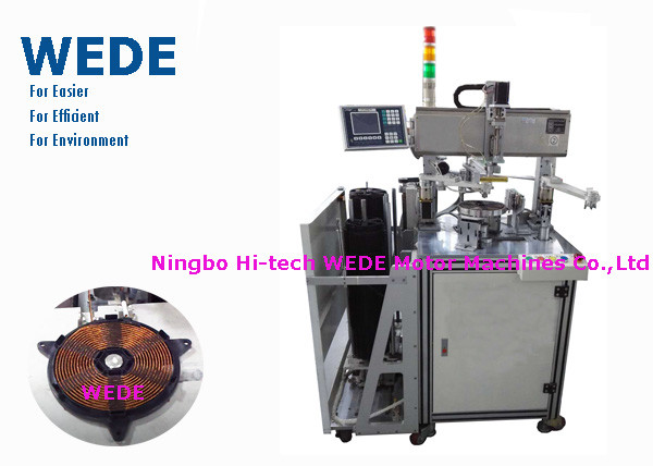 Durable Copper Coil Making Machine With Load And Unload Robots For Multi Electric Cooktop Coil