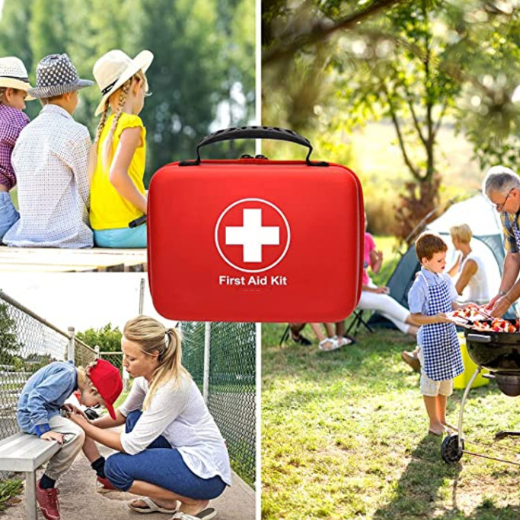 Portable Home First Aid Kit Medical Supplies Waterproof For Survival Emergency