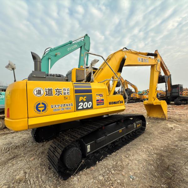 Used KOMATSU Excavators 20tons Digger Machinery Used Excavator PC200-8 Second