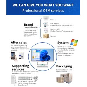 27 Inch Intel Core i7 Touch Screen All in One PC for Office