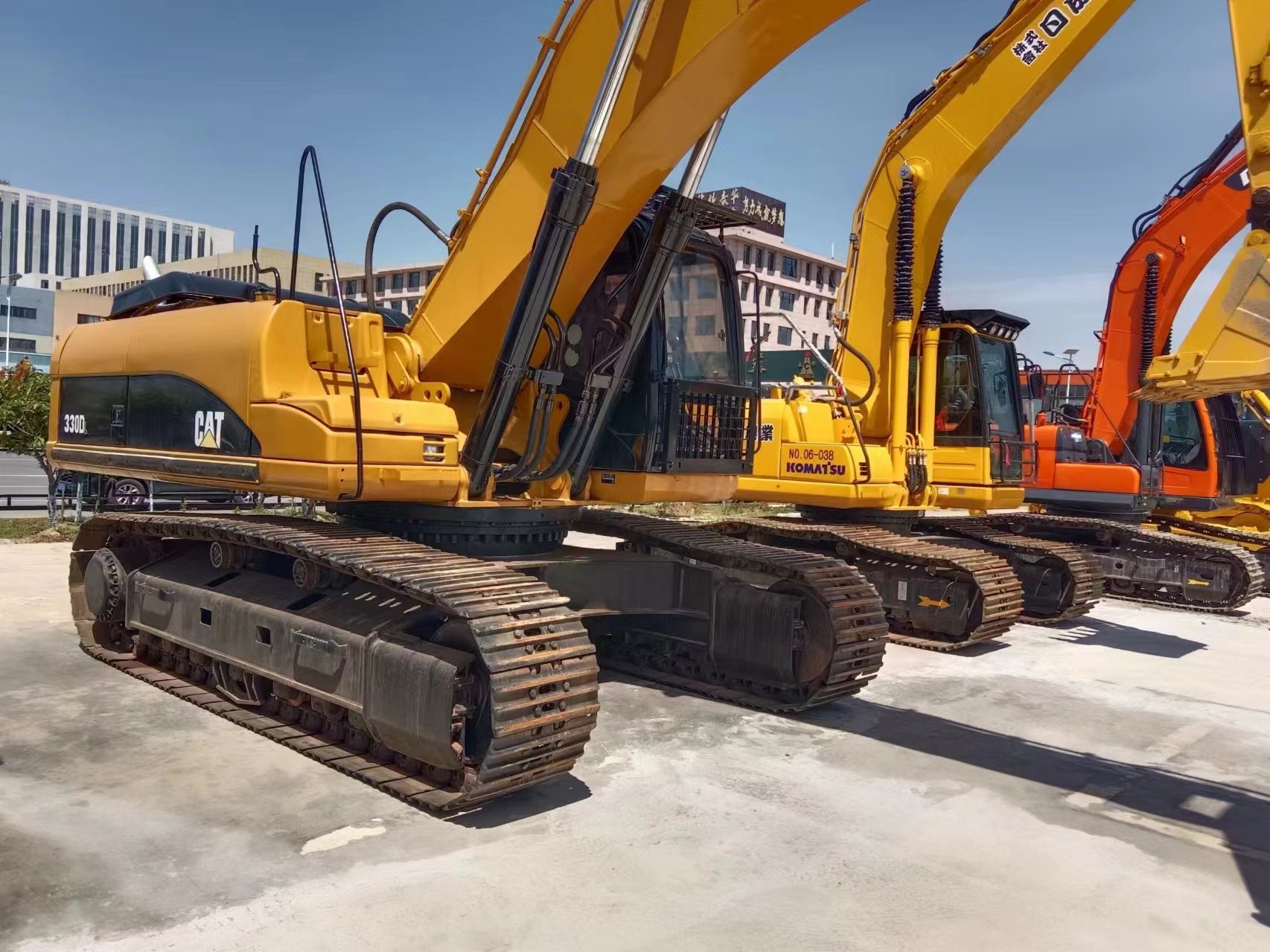 235kw Used Construction Machine CAT 330DL Excavator Used CAT 330DL Digger