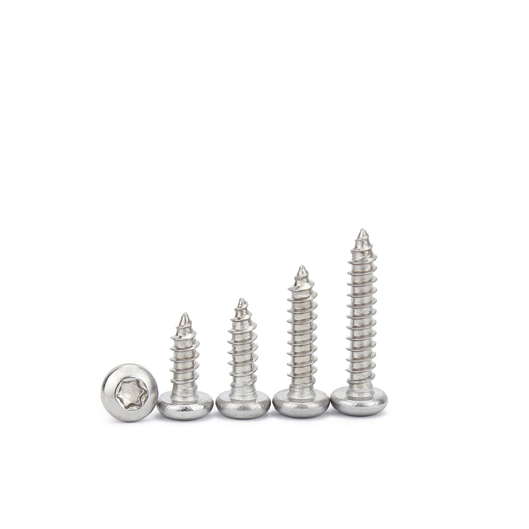 Customized Design Pan Head Stainless Steel Self-Tapping Screw for Metal Applications