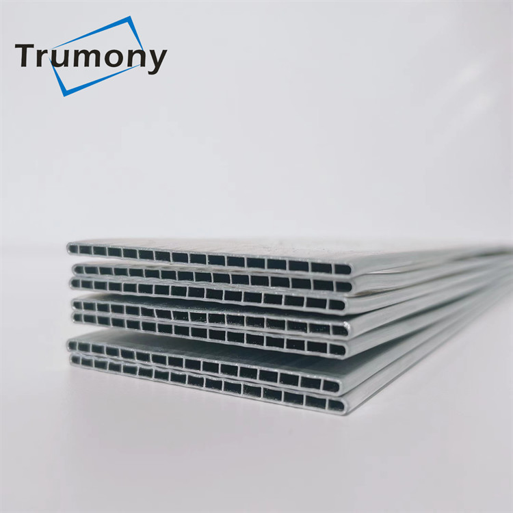 Customized 3003 Parallel Flow Aluminium Flat Tube For Condenser