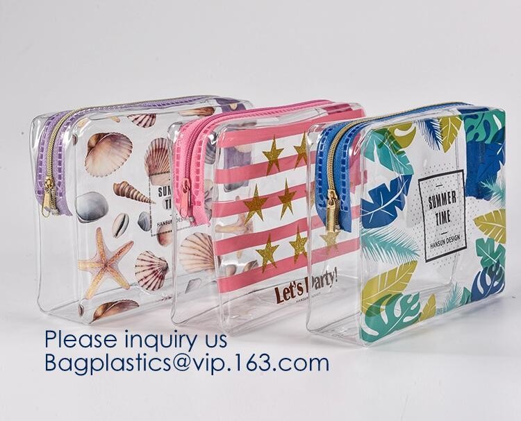 EVA High Quality Holographic neon New Design Custom PVC Jelly Bag Cosmetic Custom Make up Bag for Women BAGEASE PACKAGE