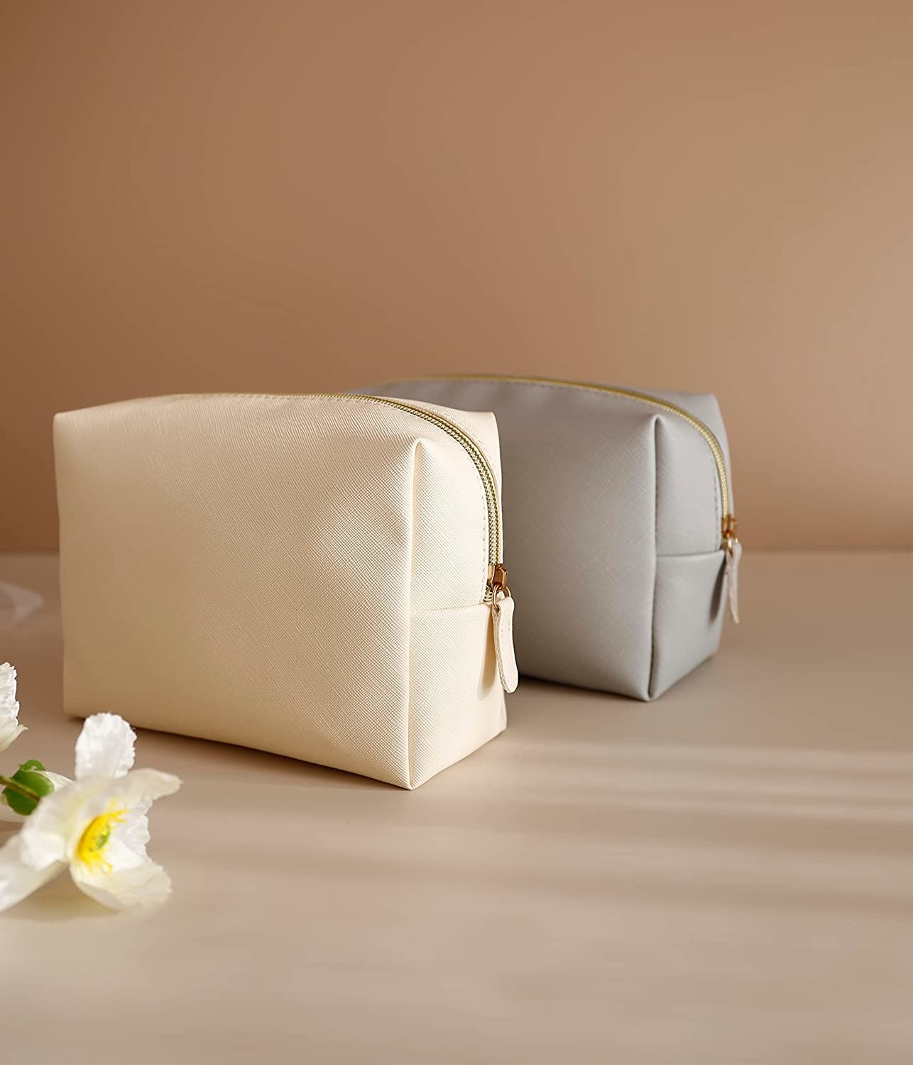 High quality waterproof PU makeup bags for women men