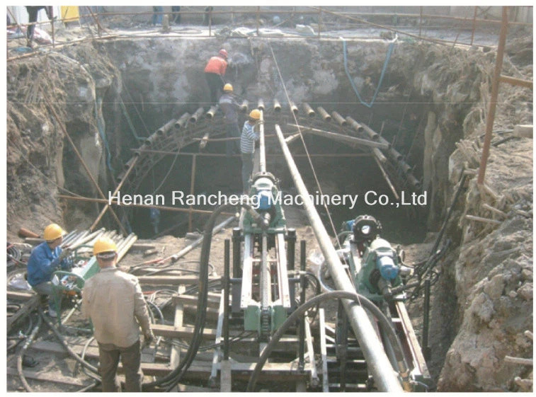 Split Type 60m Hydraulic Anchor Drilling Rig with 7.5KW Electric Motor Power