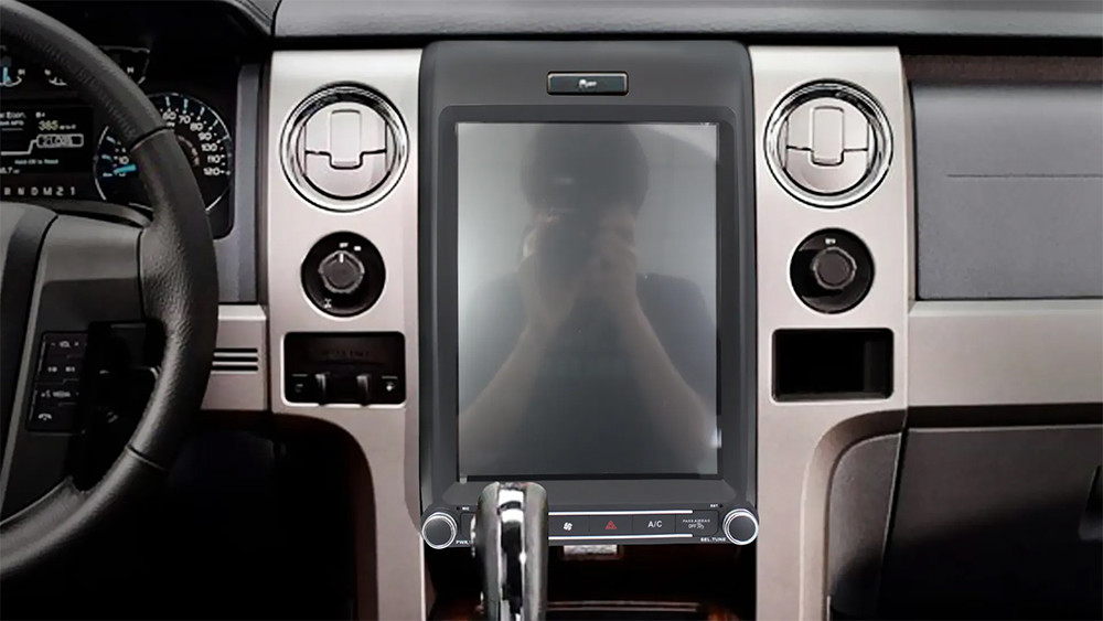 Android 13 Car Radio 12.1In IPS Screen 8Core Navi For Ford F150 2013-2015