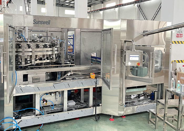 Automatic Beer Can Filling Machine Aluminum Alcohol Capping Machine