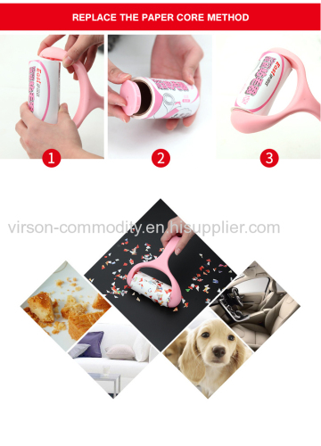 Household Cleaning Carpet Lint Remover Roller