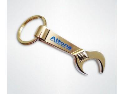 Cool innovative design, gold plated die casting alloy outdoor tool bottle opener