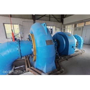 Customized Hydro Turbine Generator for Power Plants with Stainless Steel Runner