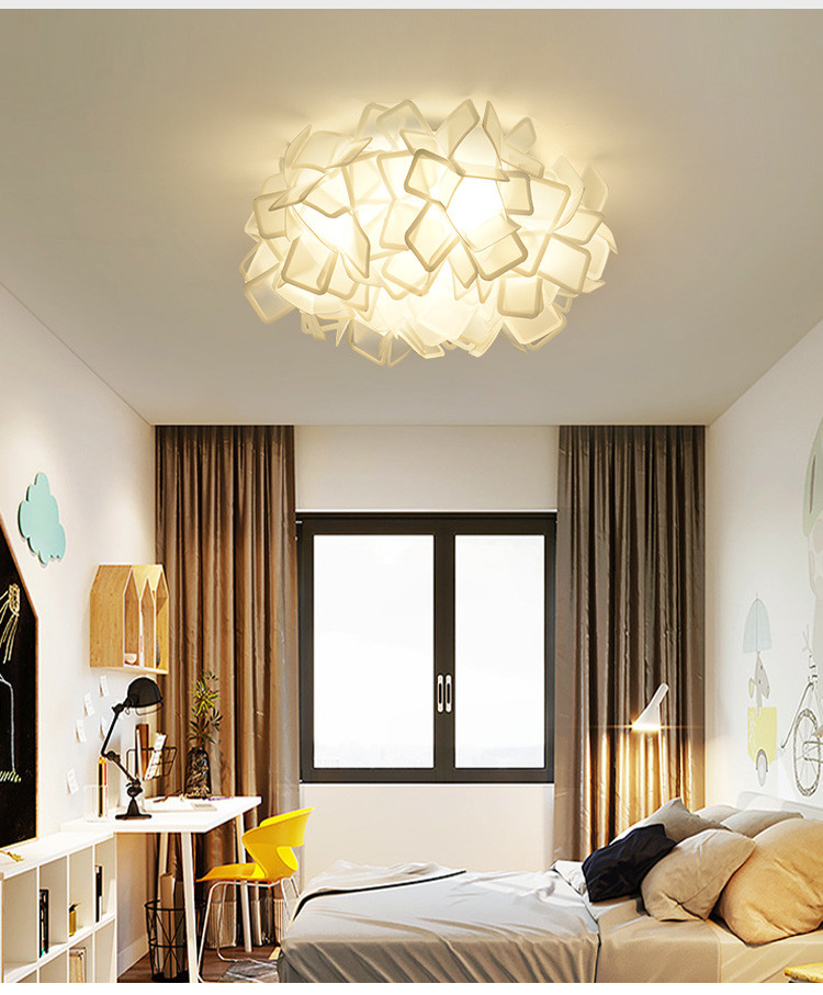Nordic ceiling lights warm flower balcony living room bedroom scandinavian lights(WH-MA-162)