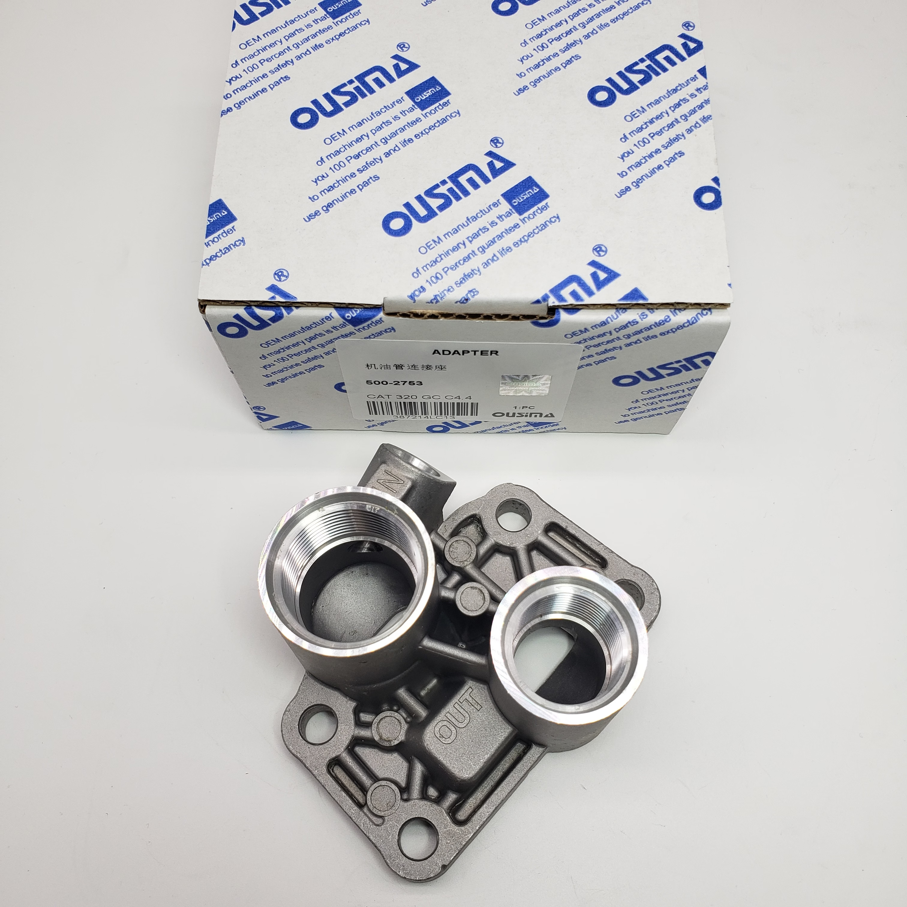 Adapter 500-2753 For CAT 320GC C4.4 Engine