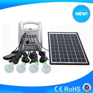  10w solar system with 2pcs LED light, solar system supplier, home solar system Manufactures