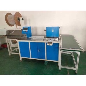 Automatic 410mm Twin Ring Binding Machine For Spiral Notebook