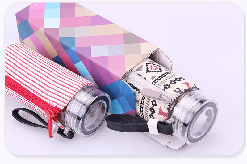 Gift Custom Protector Sleeve Canvas Bottle Bag