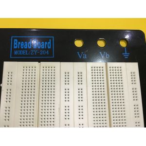 3 Binding Posts Round Hole Breadboard , Printed Circuit Board Prototyping