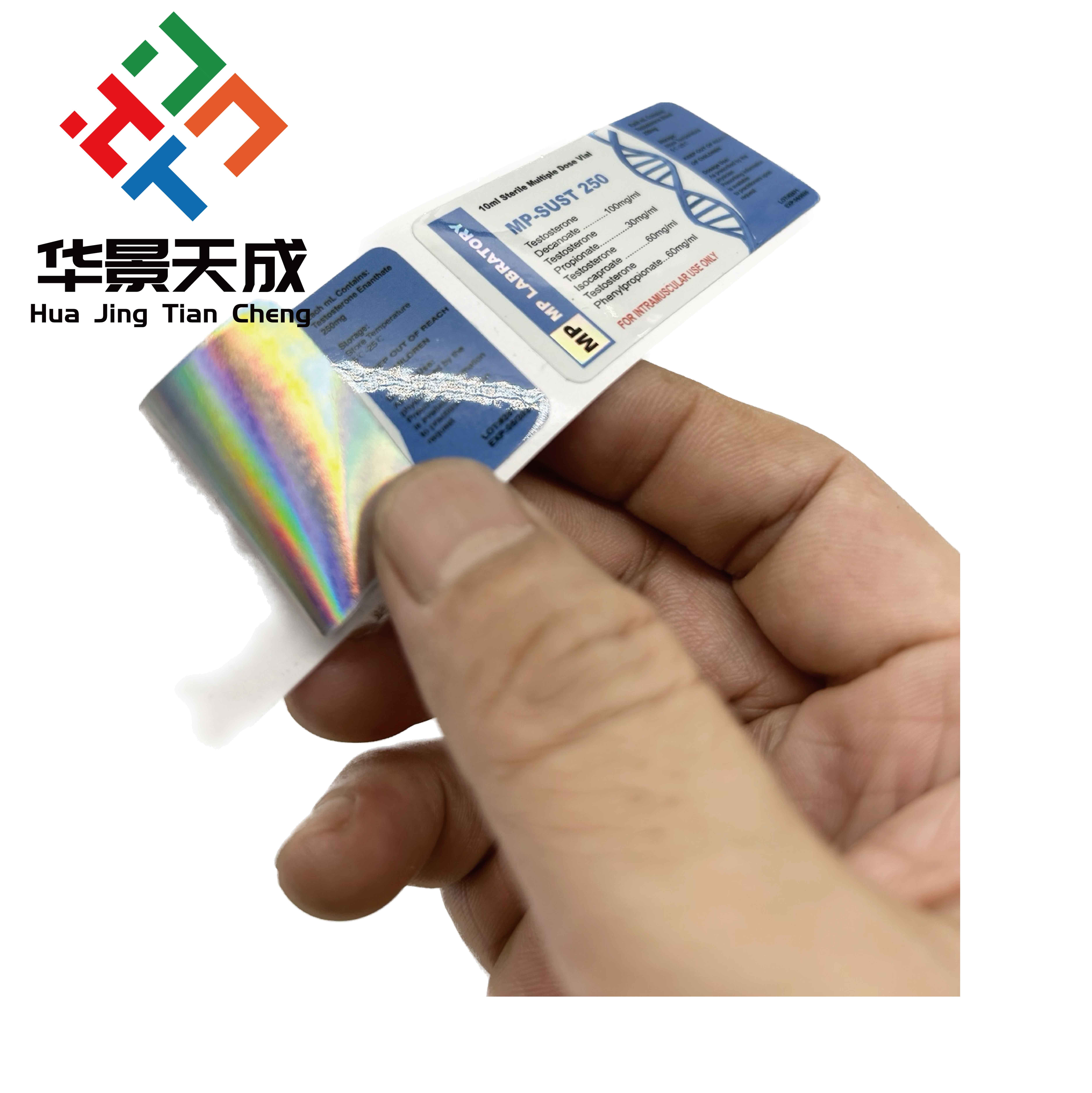 Test Base Pharmaceuticals Anabolic 10ml Vial Labels