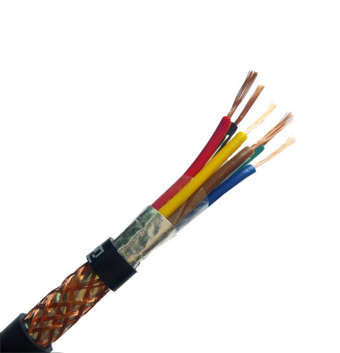 PVC Insulated 1.5mm/2.5mm/4mm/6mm Multi Core 450/750V Shielded Industrial Control Cable